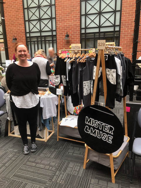 Simone at her market stall 