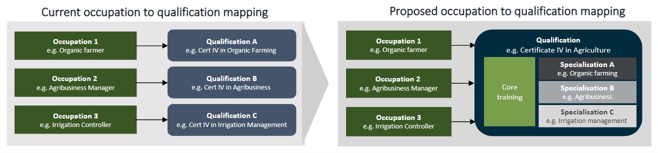 Qualifications with broader vocational outcomes