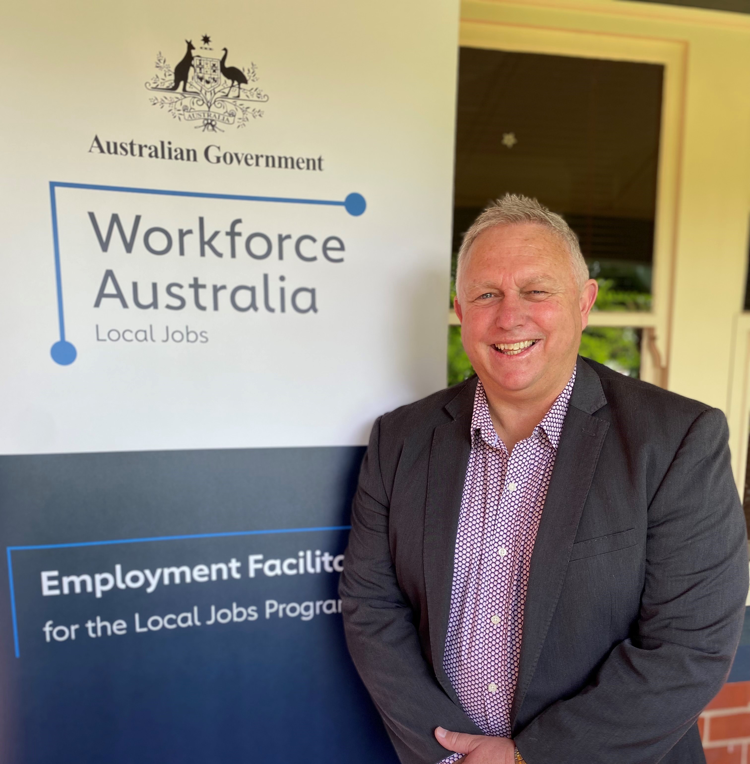Photo of Goulburn Murray Employment Facilitator Brendan Sheridan