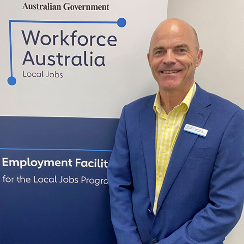 Photo of Brisbane South East Employment Facilitator Simon Nicholls