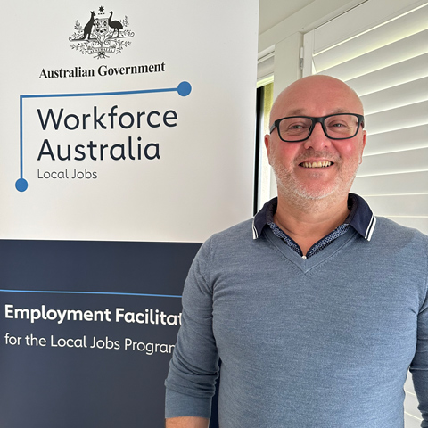Photo of North Western Melbourne Employment Facilitator Mike Barker