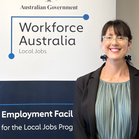 Photo of Perth South Employment Facilitator Rosie Hegarty