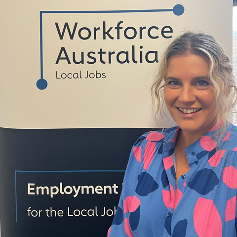 Photo of South Coast of Victoria Employment Facilitator Angela Hewitt