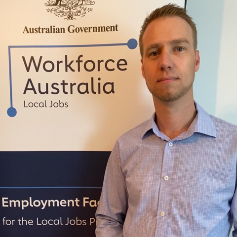 Photo of Sydney Greater West Employment Facilitator Jamie Petschy
