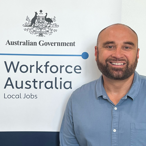 Photo of Widebay and Sunshine Coast Employment Facilitator Austin Ryan