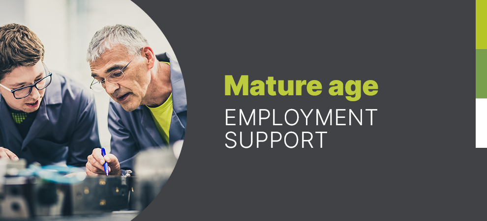 Mature age employment support