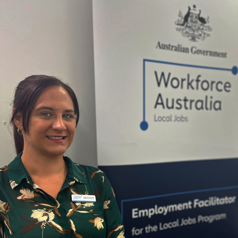 Photo of Townsville Employment Facilitator Stehenie Nicolaou.