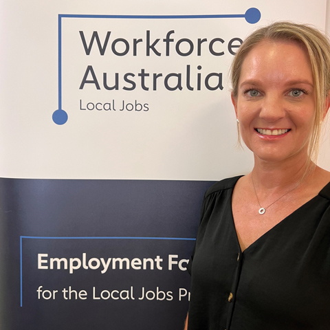 The Employment Facilitator for Broome, Amy Risinger.