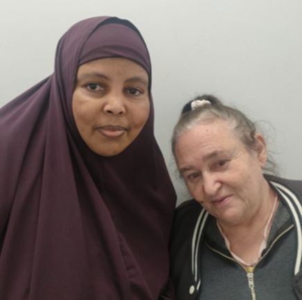 Laila and Ann, who joined the SEE Program with different goals.