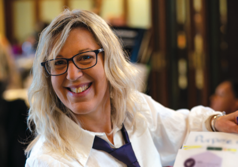 Natalie James, Secretary of DEWR, discussing the department’s commitment to reconciliation.