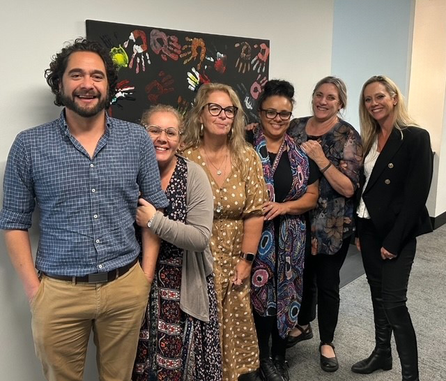 RAP Working Group Members: (left to right) Paul, Macarena, Janine, Polly, Dianne and Jessica