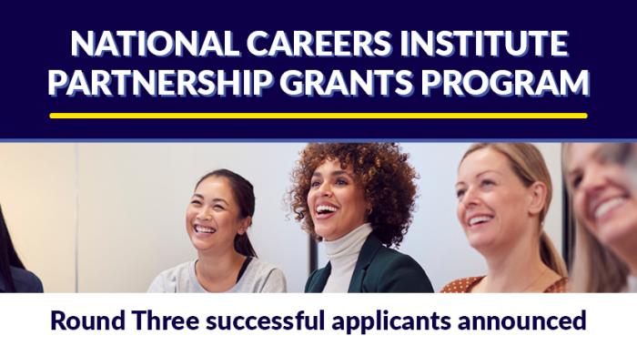National Careers Institute Partnership Grants 