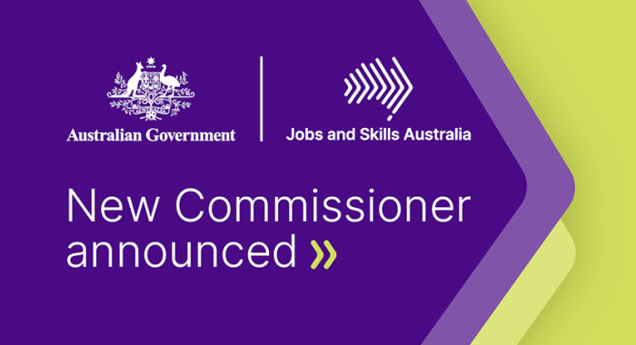 New JSA Commissioner announced