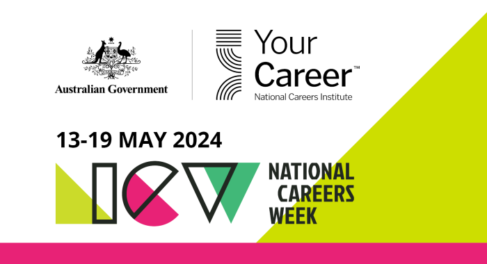 National Careers Week 13 - 19 May 2024 Banner