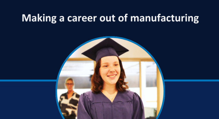photo of person in graduation cap