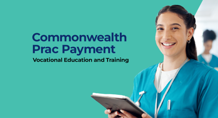 Commonwealth Prac Payment – Vocational Education and Training