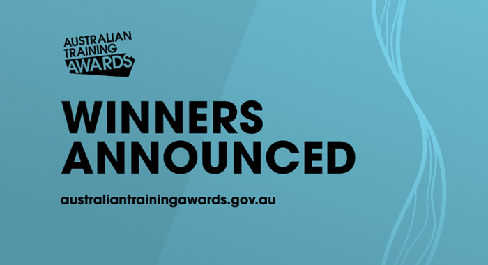 "winners announced" text