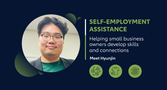 person smiling at the camera