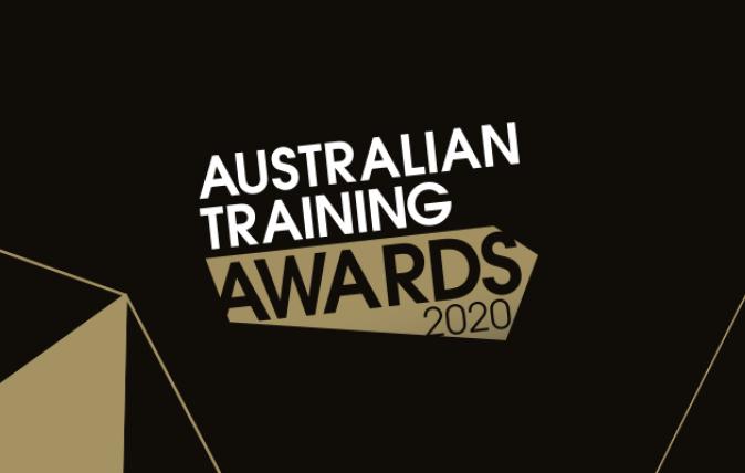 Australian Training Awards logo and banner
