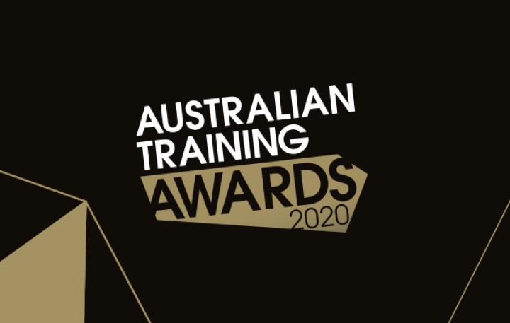 Australian Training Awards logo and banner