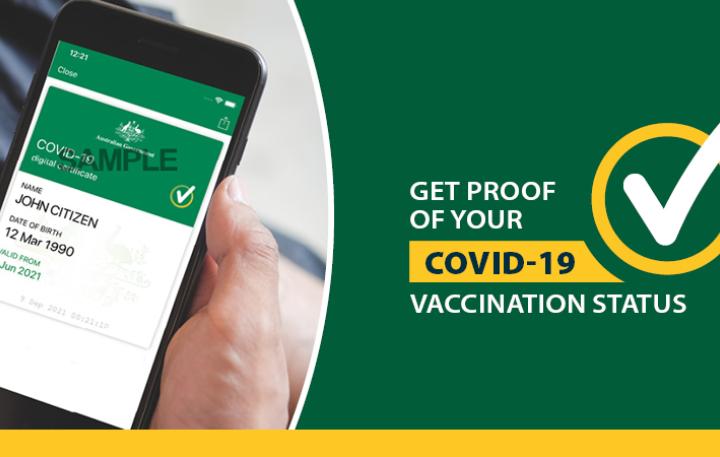 COVID vaccination status