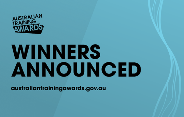 "winners announced" text