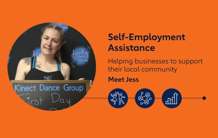 Self-Employment Assistance – Helping businesses to support their local community – Meet Jess