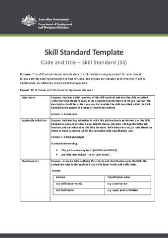 Skill Standard Template.pdf
