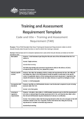 Training and Assessment Requirement Template.pdf