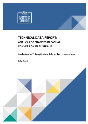 D22 1650854  ABS Technical Data Report - Analysis of changes in casual conversion in Australia.PDF