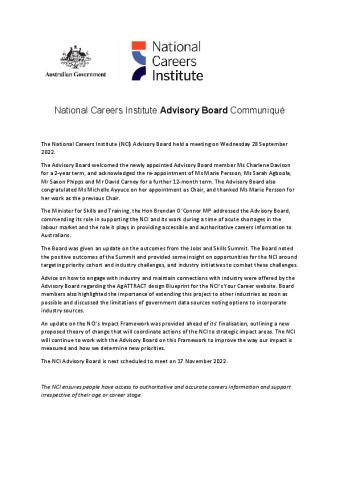 FINAL - Communique NCI AB - 28 September 2022.pdf