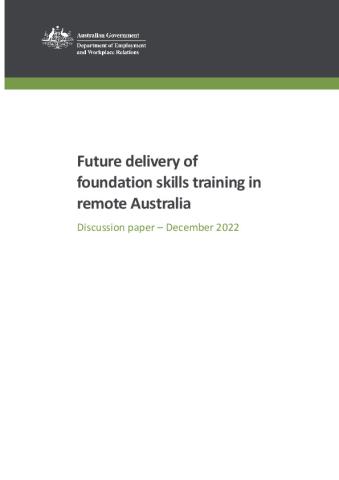 Future delivery of foundation skills training in remote Australia.pdf
