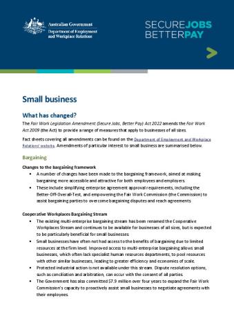 SJBP fact sheet - Small business.pdf
