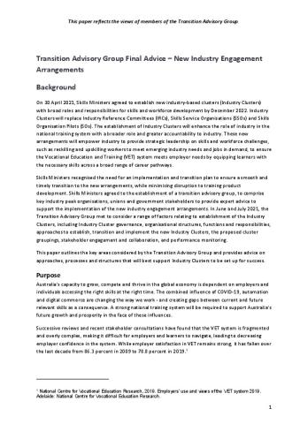 Transition Advisory Group Final Advice – New Industry Engagement Arrangements.pdf