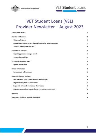 VSL Provider Newsletter - August 2023.pdf