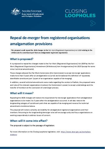 Repeal demerger from registered organisations amalgamation provisions.pdf