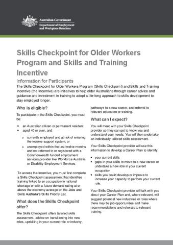 Skills Checkpoint and Skills and Training Incentive Factsheet Participants - October 2023.pdf