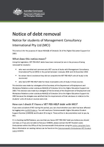 Notice of debt removal - MCI.pdf
