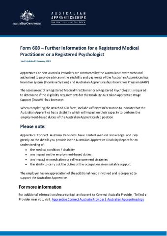 Form 608 Further Information for Medical Practitioner.pdf