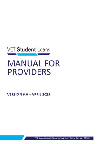 VSL Manual for Providers v6.0.pdf