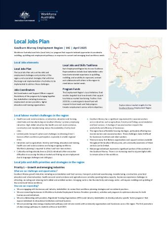 Goulburn Murray Local Jobs Plan  - April 2025 - FINAL.pdf