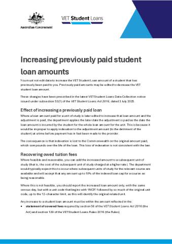 Guide - increasing student loan amounts.pdf
