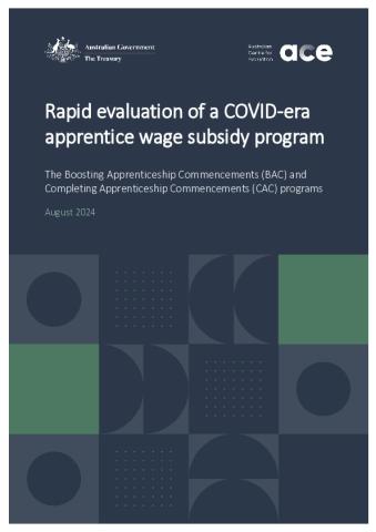 Rapid evaluation of a COVID-era apprentice wage subsidy program.pdf