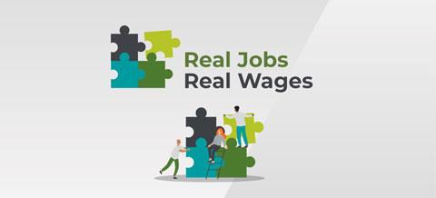 Real Jobs, Real Wages