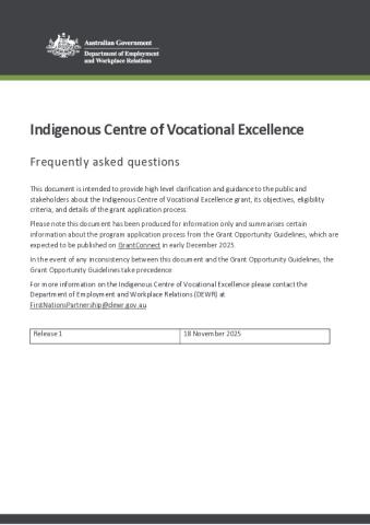Indigenous Centre of Vocational Excellence – Frequently Asked Questions.pdf