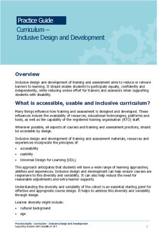 Practice Guide - Curriculum - Inclusive Design and Development.pdf