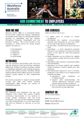 Northern Joblink OOEO - TtW - 5FTZ Fitzroy - SDP - DEC Employer.pdf
