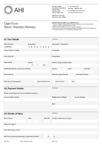 AHI Group Personal Accident Claim Form 2025-26.pdf