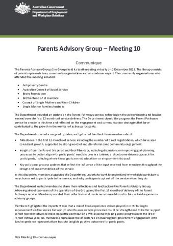 Parents Advisory Group - Communique - Meeting 10.PDF.pdf