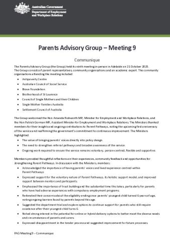 Parents Advisory Group - Communique - Meeting 9.PDF.pdf